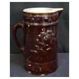 Stoneware pitcher