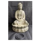 Fiberglass buddha fountain