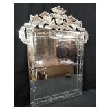 Venetian wall mirror