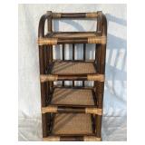 Bamboo shoe rack