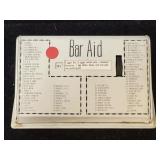 Vintage Bar Aid made in Japan 80 cocktail
