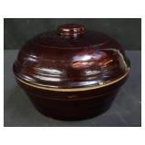 Stoneware cover bowl