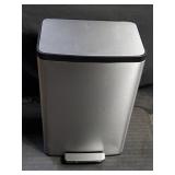 Kohler stainless steel 12.4gal step trash can