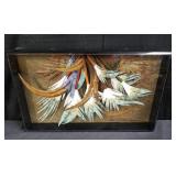 Leo Monahan wall art in a acrylic/ lucite