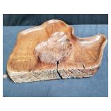 Raw wood nut dish by Goodies