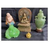 Collection of Buddha figurines