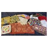 Materials, fabric in box