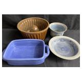 Group of vintage pottery