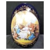 LIMOGES hand painted egg decoration