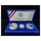 1986 Liberty Coins in case and box