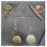 Antique miners gold scale