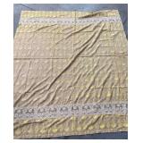 Vintage handmade table cloth