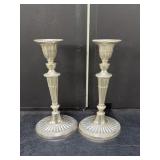 Gorham Japan Two silver plated candle sticks