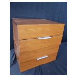 Pair of storage drawers made in Italy