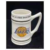 Vintage ceramic Lakers 1986-87 World Champions