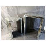 Pacific Coast Lighting Pair of nesting mirrored