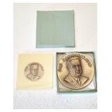 Dag Hammarskjold Memorial Bronze medal in