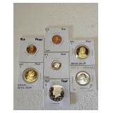 Collection of proof US coins