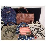 5 backpacks & handbags Dickies Jansport Banana