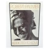 Framed Robert Palmer- Addicted to love poster