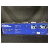 Duet portable 80" projection screen (f)