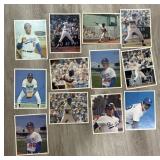 Vintage commemorative Dodgers photos