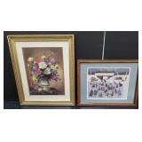 Pair of wall art prints