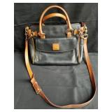 Designer style purse marked Dooney Bourke
