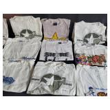 Collection of vintage t shirts 17pcs box lot