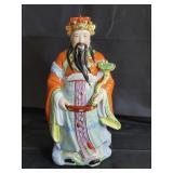 Porcelain Asian figurine 16" x 7"