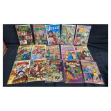 Vintage comic magazines collection