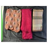 3 wool blankets