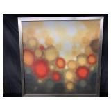 Hand signed artist proof print on canvas 43"sq.