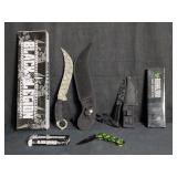 Group of 3 knives: Black Legion BV276, Biohazard