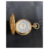 Antique Waltham 14k Solid Gold Fancy Pocket Watch