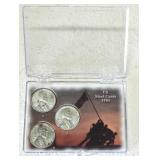 Collection of 1943 Lincoln Wheat Steel Cent Penny