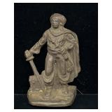 Vintage cast metal pirate
