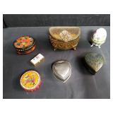 Group of trinket boxes
