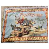 Jimmy Buffett Fruitcake Margaritaville tapestry /
