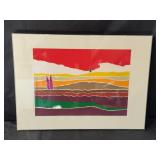 Arthur Secunda " Arles"  lithograph