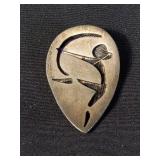 Los Castillo Taxco sterling silver Brooch 17.3g