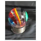 Acrylic lucite award given to Vin Scully 5" x 6"