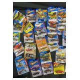 Collection of hot wheel cars in box lot