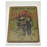 Antique Robinson Crusoe 1899 book. Henry Altemus