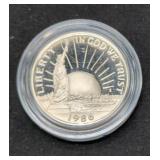 1986-S Proof Liberty Island US Commemorative Half