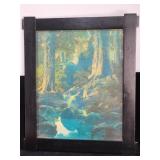 Antique Maxfield Parrish c. 1920