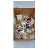 Box of costume jewelry