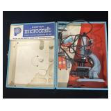 Vintage student research microscope