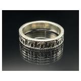 Sterling silver Jewish L