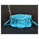 Designer style light blue bag, labeled Kate spade